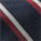 Navy White Burgundy Stripe